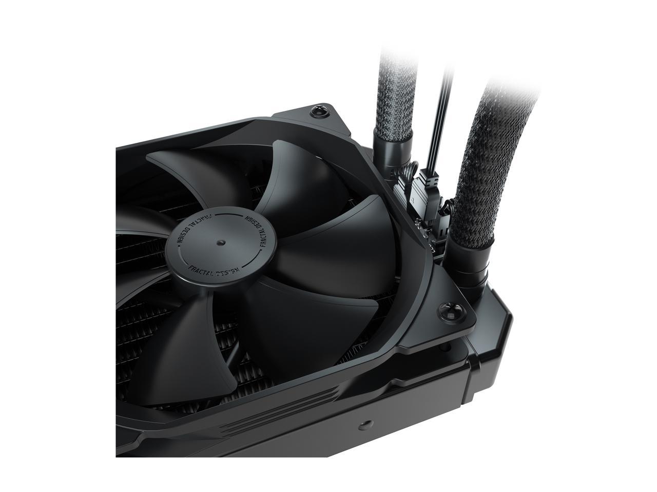 Fractal Design Celsius+ S28 Dynamic X2 Pwm Black 280Mm Silent Performance Slim Radiator Aio Cpu Liquid/Water Cooler