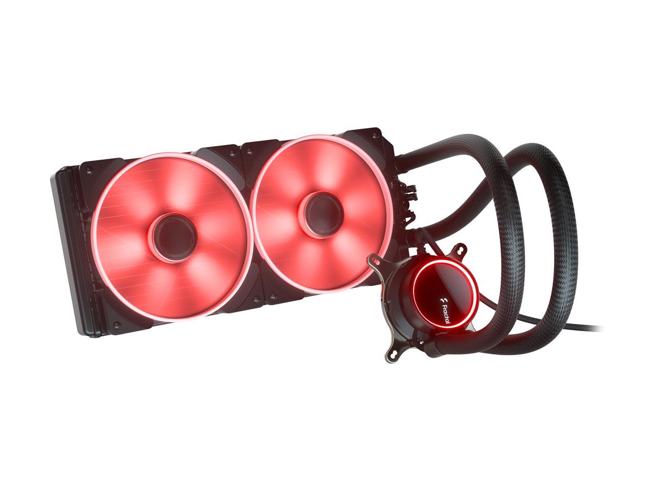 Fractal Design Celsius+ S28 Prisma Pwm Argb 280Mm Silent Performance Slim Radiator Aio Cpu Liquid/Water Cooler