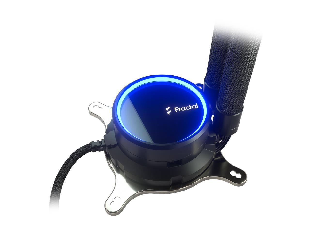 Fractal Design Celsius+ S28 Prisma Pwm Argb 280Mm Silent Performance Slim Radiator Aio Cpu Liquid/Water Cooler