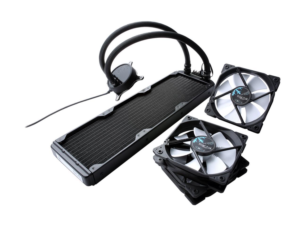 Fractal Design Celsius S36 Fd-Wcu-Celsius-S36-Bk Cpu Liquid Cooler For Intel