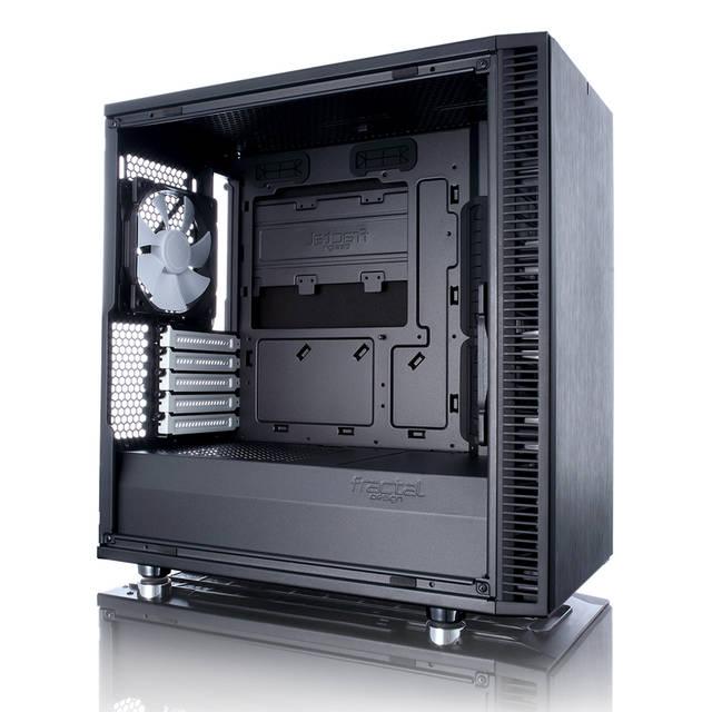 Fractal Design Define Mini C No Power Supply Microatx Case (Black)