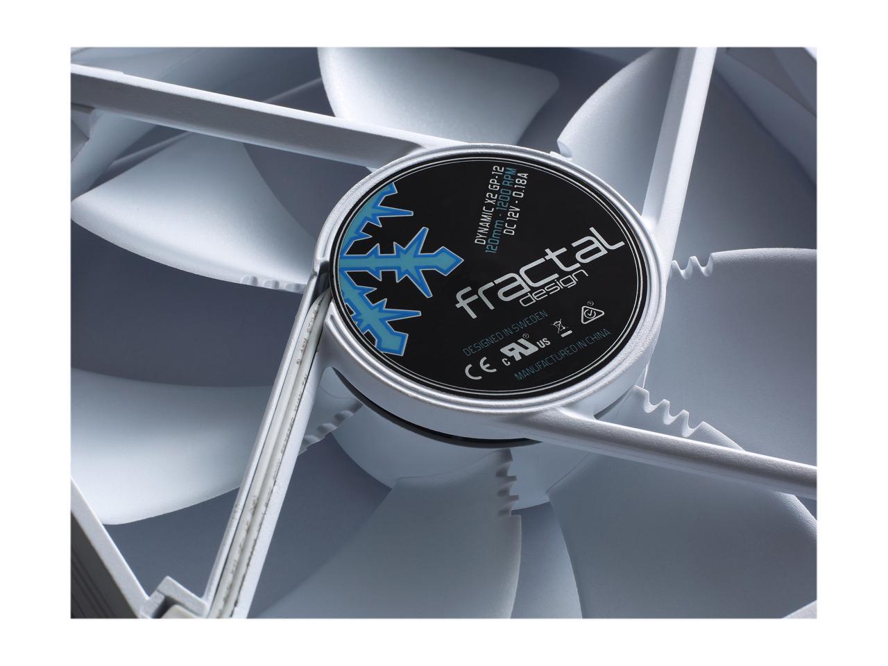 Fractal Design Fd-Fan-Dyn-X2-Gp12-Wto Dynamic X2 Gp-12 Computer Silent Fan High Airflow