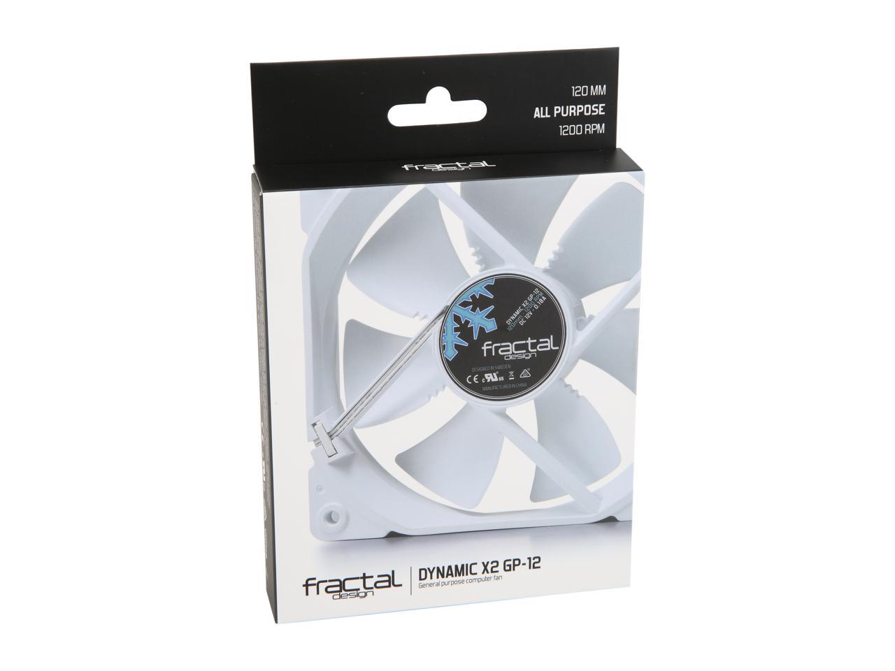 Fractal Design Fd-Fan-Dyn-X2-Gp12-Wto Dynamic X2 Gp-12 Computer Silent Fan High Airflow