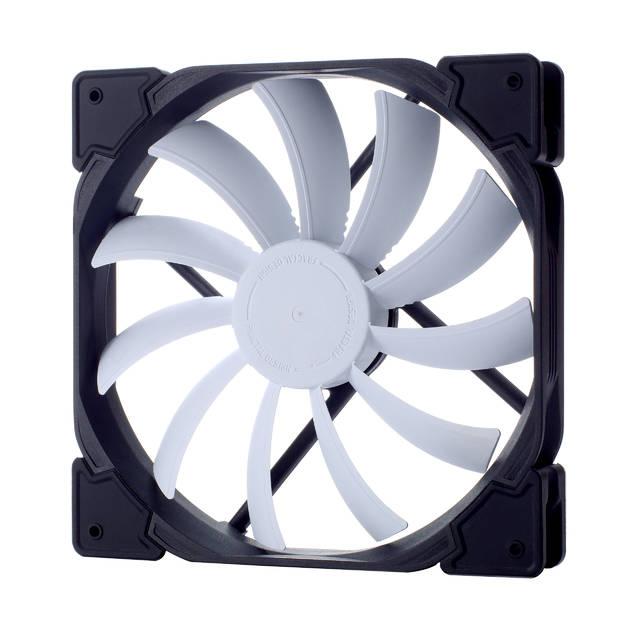 Fractal Design Fd-Fan-Vent-Hf14-Wt Venturi Hf-14 140Mm High Airflow Fluid Dynamic Bearing White Computer Case Fan