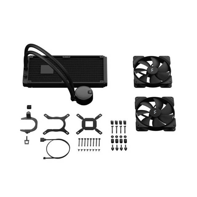 Fractal Design Lumen S28 Aspect 14 Pwm X2 Aio Cpu Liquid/Water Cooler/ Fd-W-L1-S2801