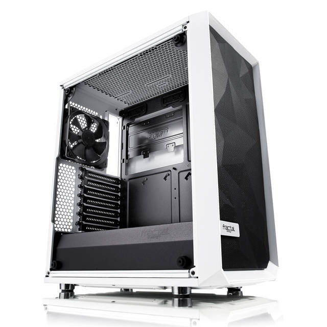 Fractal Design Meshify C - Tg No Power Supply Atx Mid Tower (White)