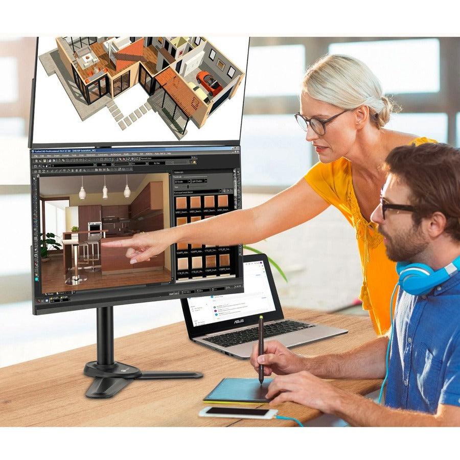 Freestanding Adjusting Vertical Dual Monitor Steel Stand 17 to 32"" CE-MT3F11-S1