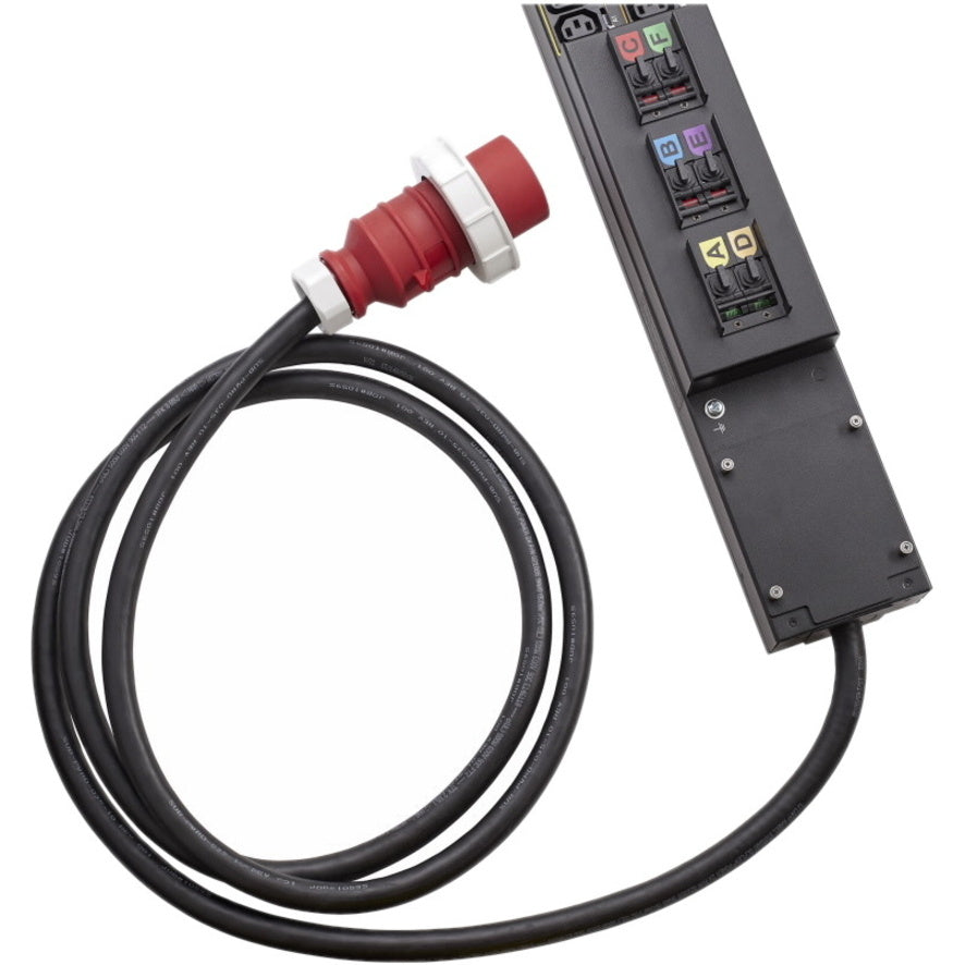 Fuse Disconnect Rack PDU Three-Phase - Metered Input Power Distribution | TecISoft EMI356-10