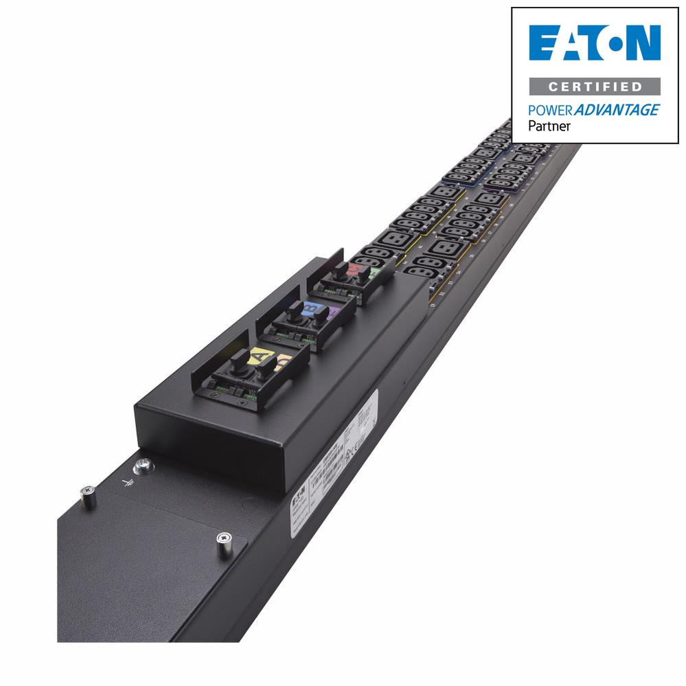 Fuse Disconnect Rack PDU Three-Phase - Metered Input Power Distribution | TecISoft EMI356-10