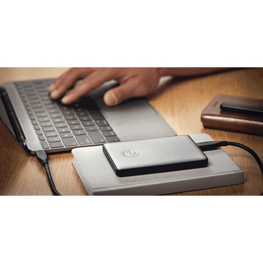 G-Technology G-DRIVE mobile USB-C 4 TB Portable Hard Drive - 2.5 External - Space Gray" 0G10347-1