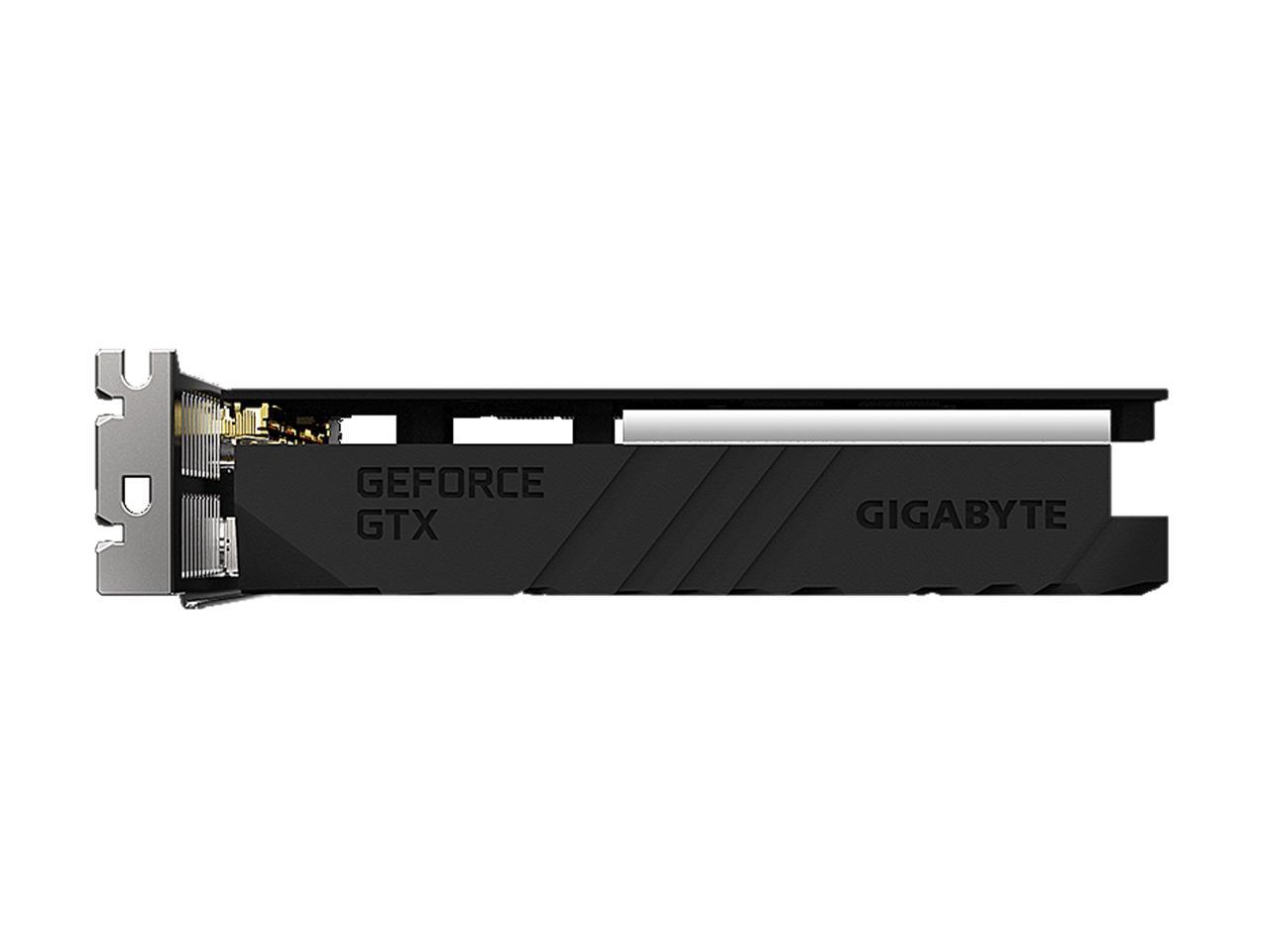 Gigabyte Geforce Gtx 1650 4Gb Gddr6 Pci Express 3.0 X16 Low Profile Ready Video Card Gv-N1656Oc-4Gl