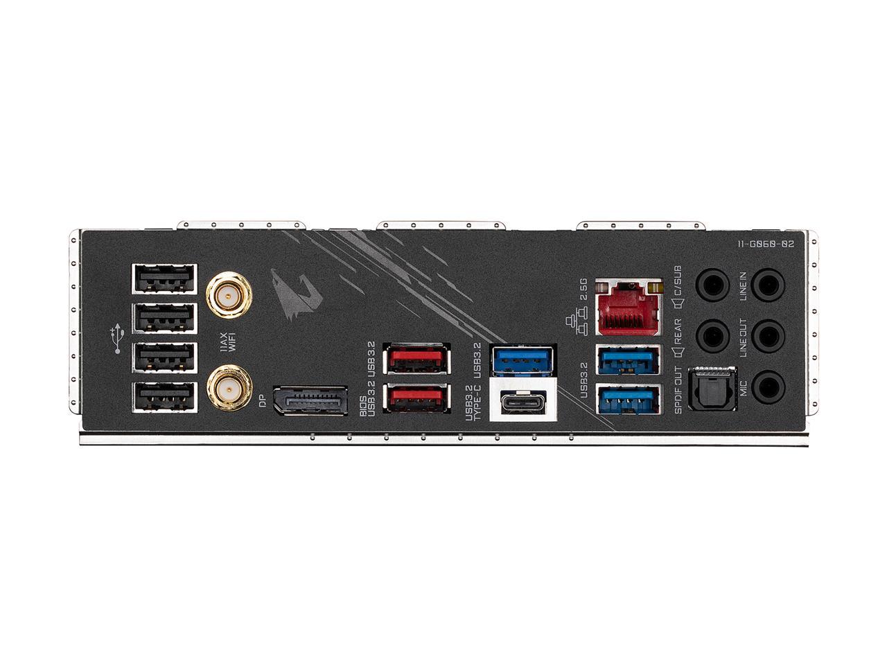 Gigabyte Z590 Aorus Elite Ax Lga 1200 Intel Z590 Atx Motherboard With Triple M.2, Pcie 4.0, Usb 3.2 Gen2X2 Type-C, Intel Wifi 6, 2.5Gbe Lan