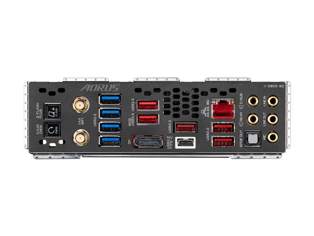 Gigabyte Z590 Aorus Master Lga 1200 Intel Z590 Atx Motherboard With Triple M.2, Pcie 4.0, Usb 3.2 Gen2X2 Type-C, Intel Wifi 6E, Aquantia 10Gbe Lan