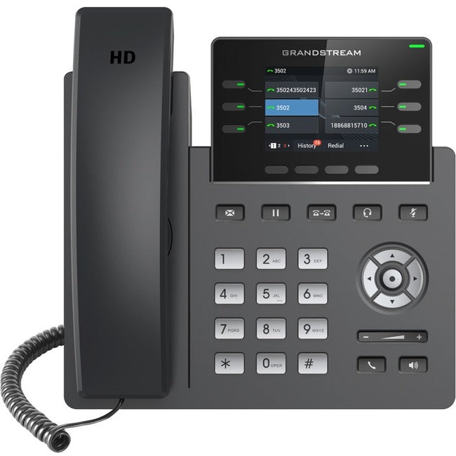Grandstream IP Phone - Corded - Corded - Desktop GRP2613