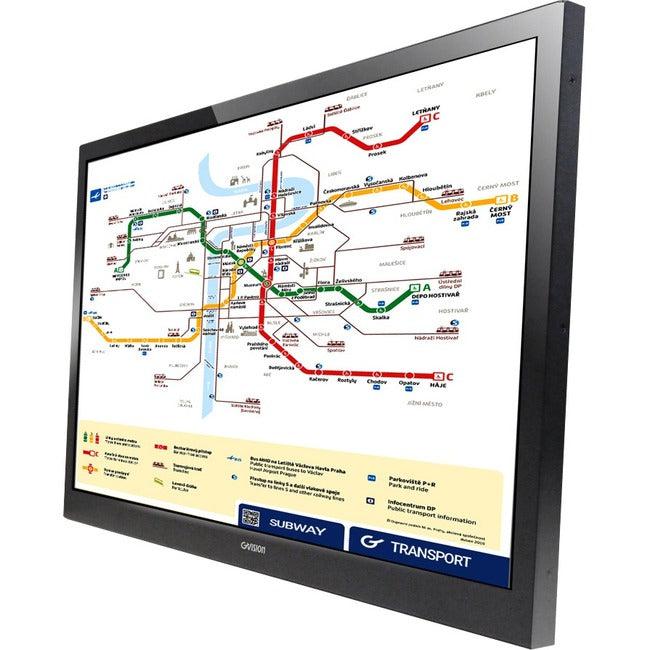 GVision O24AD-OV-45P0 24 Class Open-frame LCD Touchscreen Monitor - 16:9"