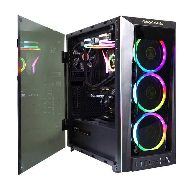 Gamdias Gd-Talos M1B No Power Supply Atx Mid Tower Case W/ Windows (Black)