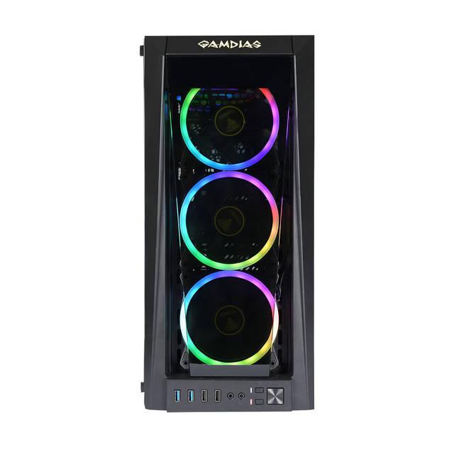 Gamdias Gd-Talos M1B No Power Supply Atx Mid Tower Case W/ Windows (Black)