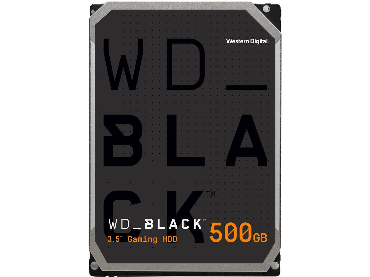 Gaming Hard Drive - 500GB WD_BLACK 7200 RPM Internal Drive | Tecisoft WD5003AZEX
