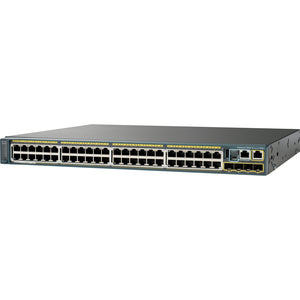 Gigabit Ethernet Switch - Cisco Catalyst 2960S 48 Port 2 SFP Uplinks | TecISoft WS-C2960S-48TSS-RF