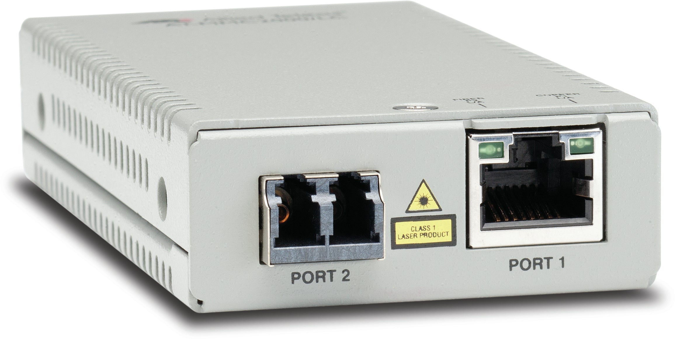 Gigabit Ethernet to LC Media Converter - 1000SX Multimode Fiber | TecISoft AT-MMC2000/LC-960