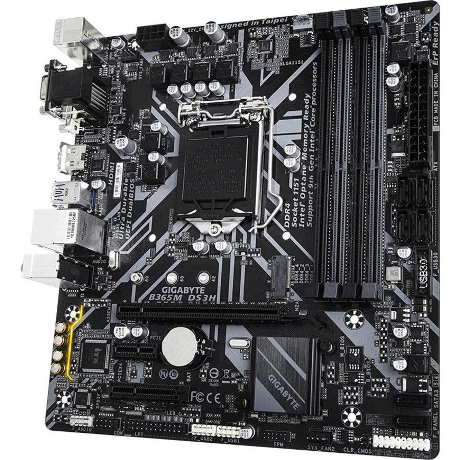 Gigabyte B365M Ds3H Lga 1151 (300 Series) Intel B365 Sata 6Gb/S Micro Atx Intel Motherboard B365M Ds3H