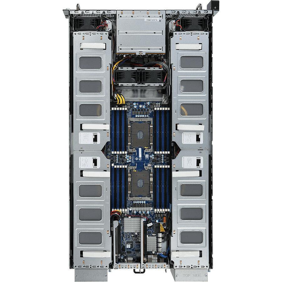 Gigabyte G291-280 Barebone System - 2U Rack-mountable - Socket P LGA-3647 - 2 x Processor Support
