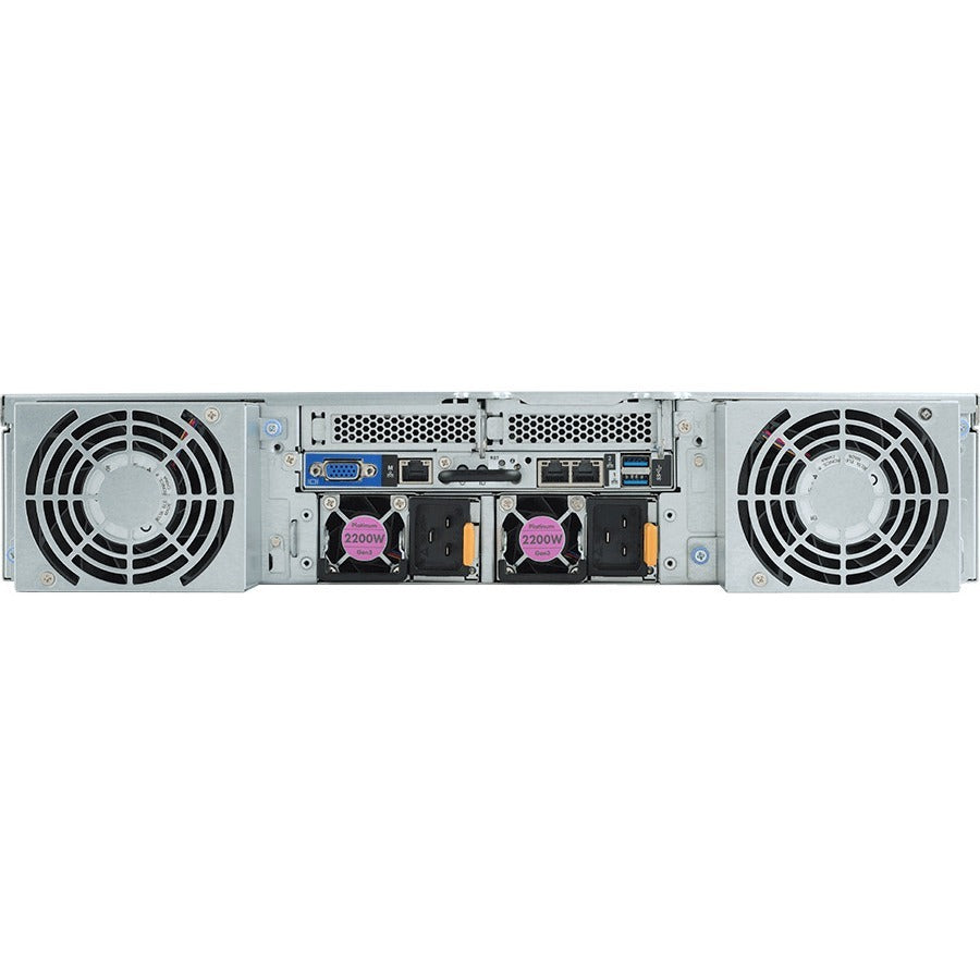 Gigabyte G292-Z40 Barebone System - 2U Rack-mountable - Socket SP3 - 2 x Processor Support