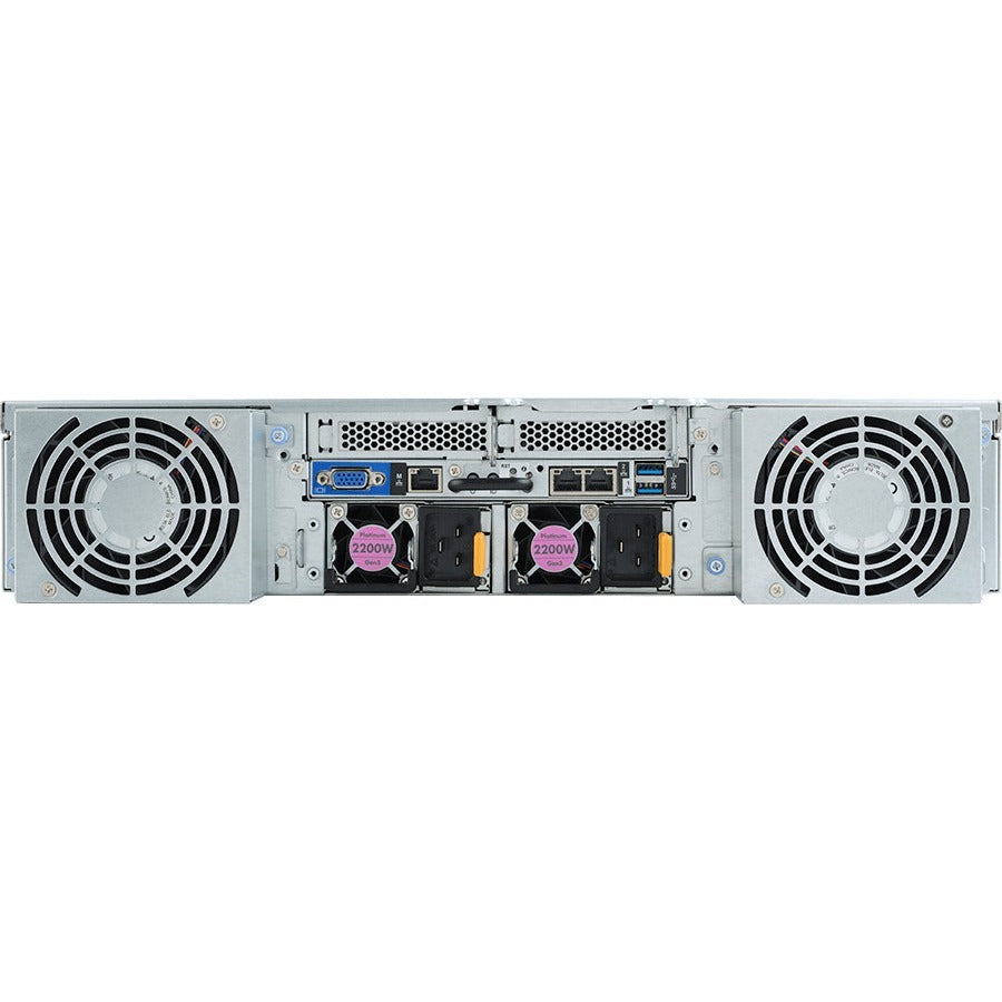 Gigabyte G292-Z42 Barebone System - 2U Rack-mountable - Socket SP3 - 2 x Processor Support
