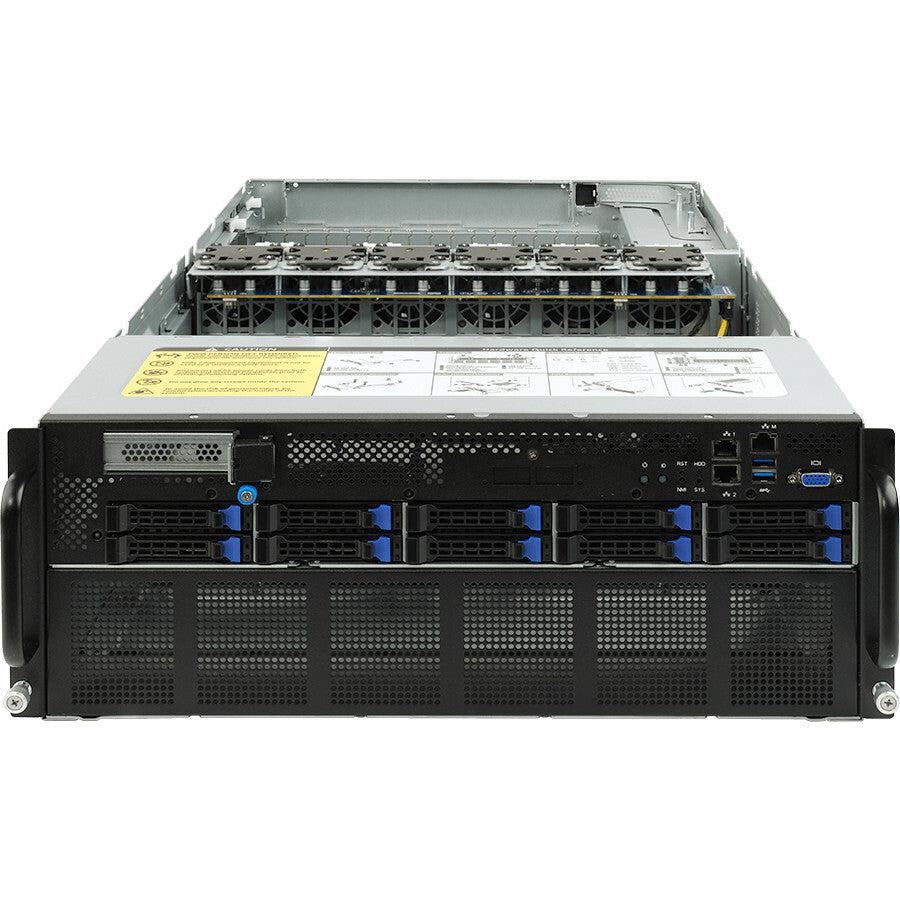 Gigabyte G482-Z51 Barebone System - 4U Rack-mountable - Socket SP3 - 2 x Processor Support