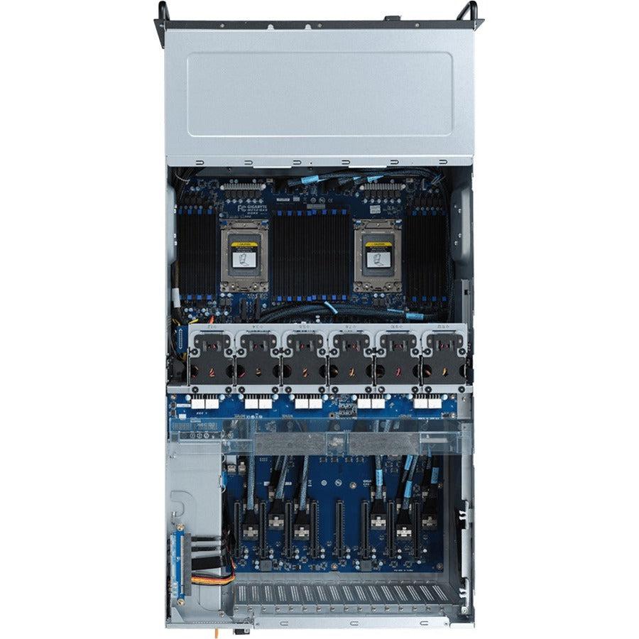 Gigabyte G482-Z52 Barebone System - 4U Rack-mountable - Socket SP3 - 2 x Processor Support