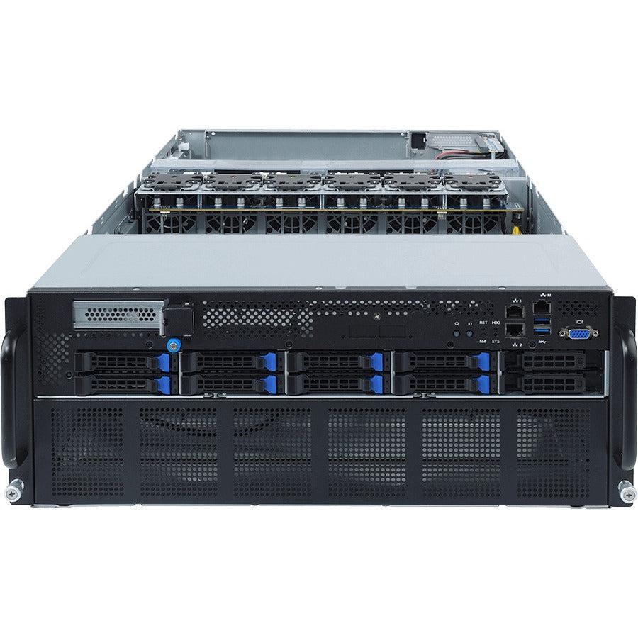 Gigabyte G482-Z52 Barebone System - 4U Rack-mountable - Socket SP3 - 2 x Processor Support