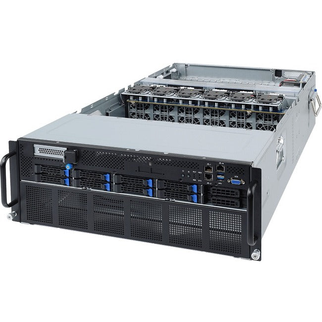 Gigabyte G482-Z52 Barebone System - 4U Rack-mountable - Socket SP3 - 2 x Processor Support