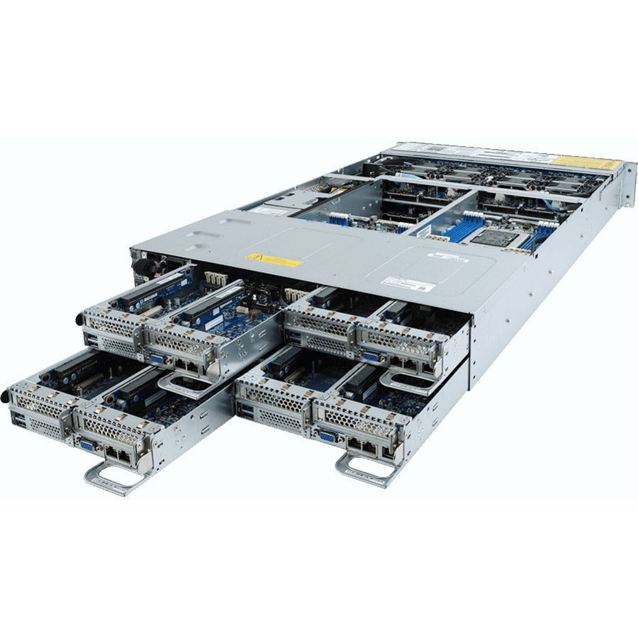 Gigabyte H262-Z61 Barebone System - 2U Rack-mountable - Socket SP3 - 2 x Processor Support