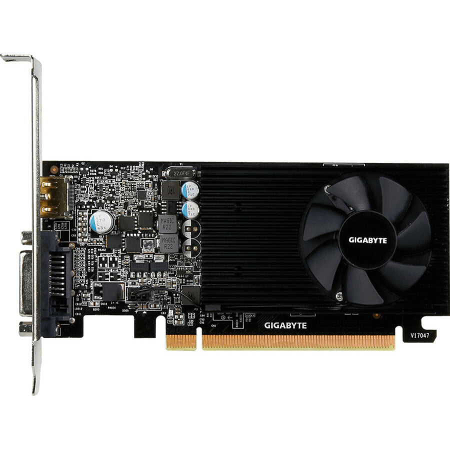 Gigabyte NVIDIA GeForce GT 1030 Graphic Card - 2 GB GDDR5 - Low-profile GV-N1030D5-2GL