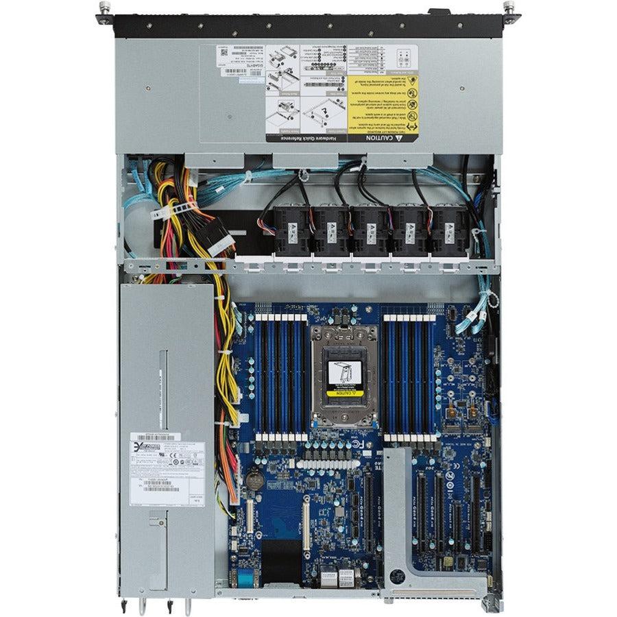 Gigabyte R152-Z31 Barebone System - 1U Rack-mountable - Socket SP3 - 1 x Processor Support
