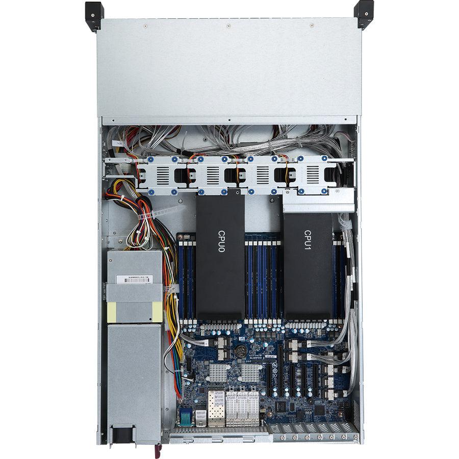 Gigabyte R270-T65 2U Rack-mountable Server - 2 x Cavium ThunderX_ST 2 GHz - Serial ATA/600 Controller