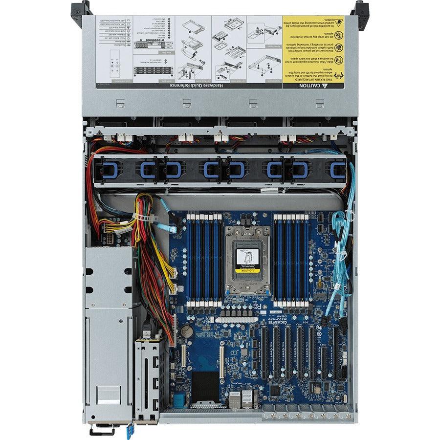 Gigabyte R272-Z30 Barebone System - 2U Rack-mountable - Socket SP3 - 1 x Processor Support