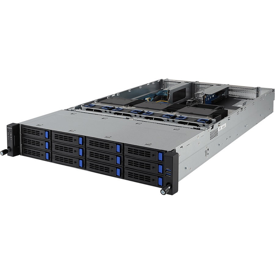 Gigabyte R281-Z94 Barebone System - 2U Rack-mountable - Socket SP3 - 2 x Processor Support
