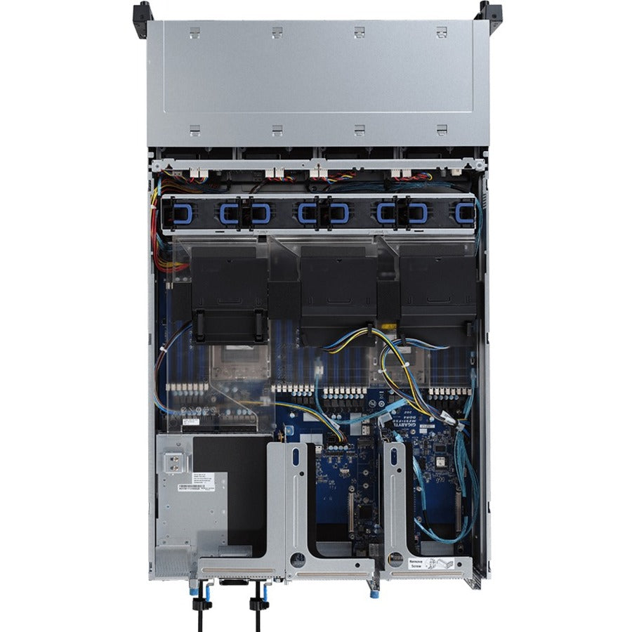 Gigabyte R281-Z94 Barebone System - 2U Rack-mountable - Socket SP3 - 2 x Processor Support