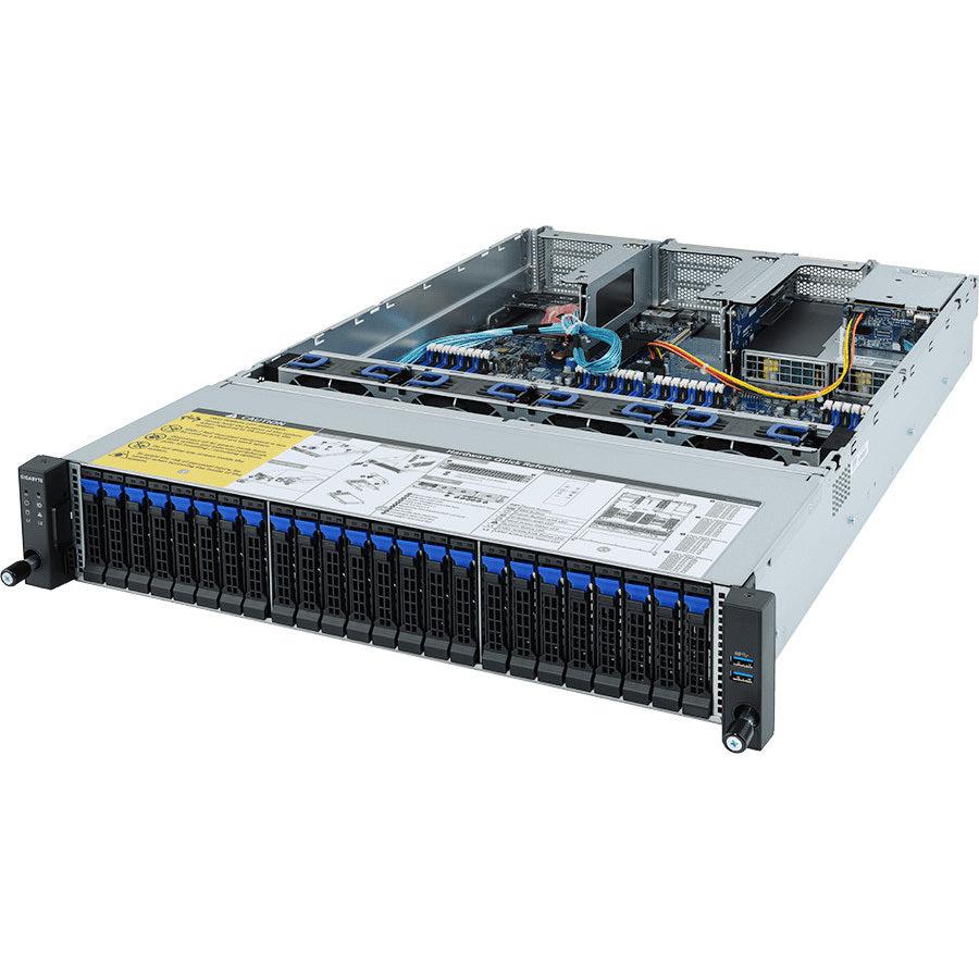 Gigabyte R282-Z91 Barebone System - 2U Rack-mountable - Socket SP3 - 2 x Processor Support