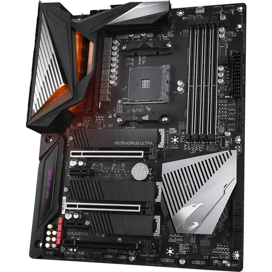 Gigabyte X570 Aorus Ultra Amd Ryzen 3000 Pcie 4.0 Sata 6Gb/S Usb 3.2 Amd X570 Atx Motherboard
