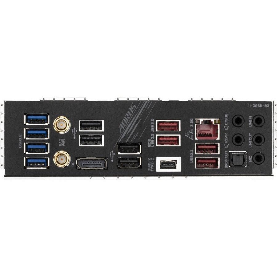 Gigabyte Z590 Aorus Pro Ax Lga 1200 Intel Z590 Atx Motherboard With 4 X M.2, Pcie 4.0, Usb 3.2 Gen2X2 Type-C, Intel Wifi 6, 2.5Gbe Lan