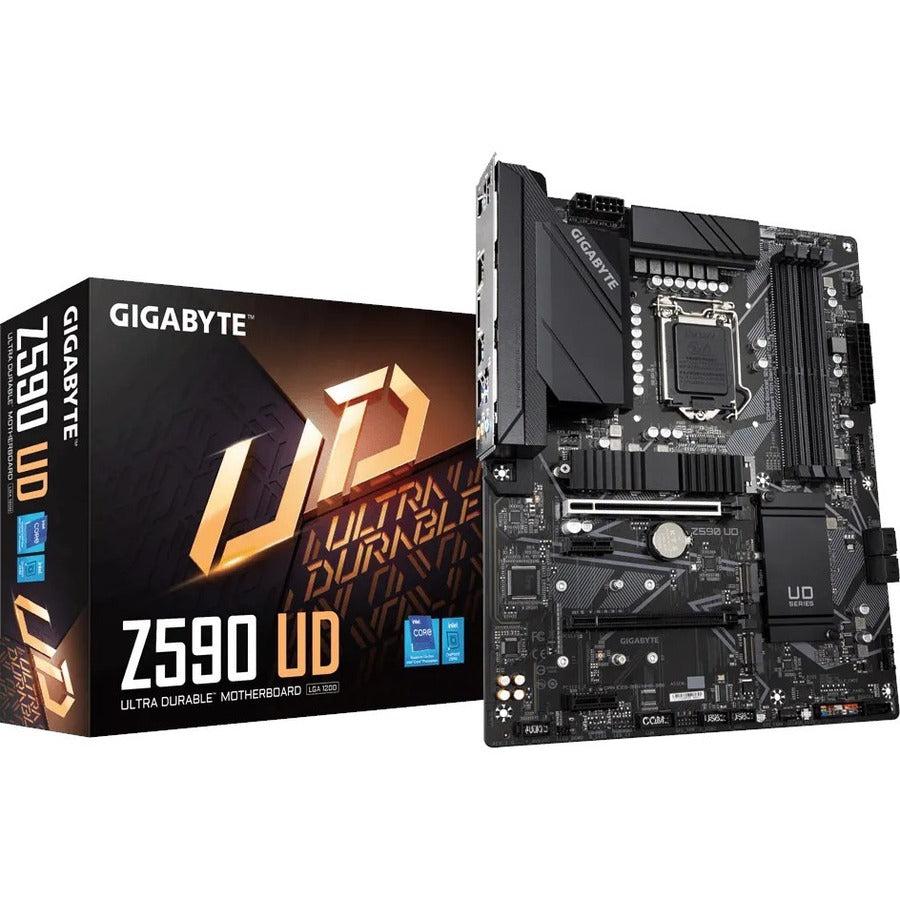 Gigabyte Z590 Ud Lga 1200 Intel Z590 Atx Motherboard With Triple M.2, Pcie 4.0, Usb 3.2 Gen 2, 2.5Gbe Lan