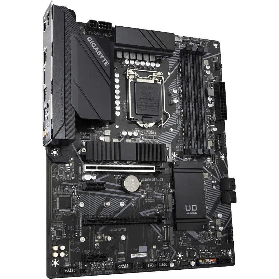 Gigabyte Z590 Ud Lga 1200 Intel Z590 Atx Motherboard With Triple M.2, Pcie 4.0, Usb 3.2 Gen 2, 2.5Gbe Lan