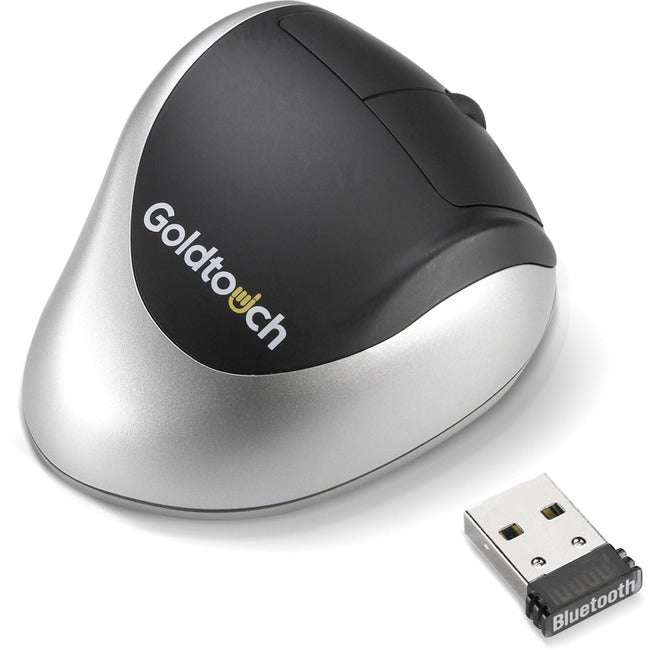 GoldTouch Bluetooth Comfort Mouse & Dongle Adapter Right-Handed Only KOV-GTM-BTD