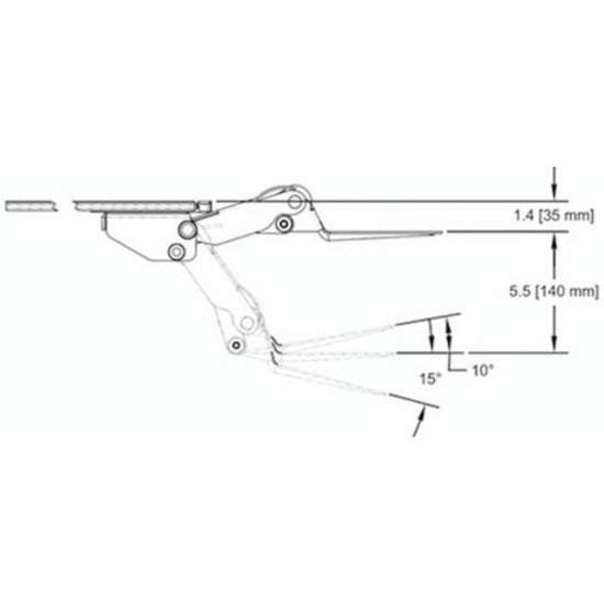 Goldtouch EasyLift Pro Sit and Stand Desk with Keyboard Tray KOV-ELP-B