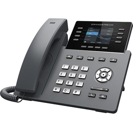 Grandstream GRP2624 IP Phone - Corded - Corded - Wi-Fi, Bluetooth - Wall Mountable, Desktop