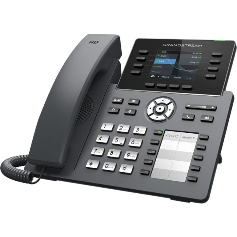 Grandstream GRP2634 IP Phone - Corded - Corded - Bluetooth, Wi-Fi - Wall Mountable, Desktop