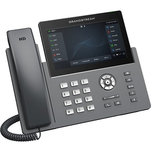 Grandstream GRP2670 IP Phone - Corded - Corded - Bluetooth, Wi-Fi - Wall Mountable, Desktop