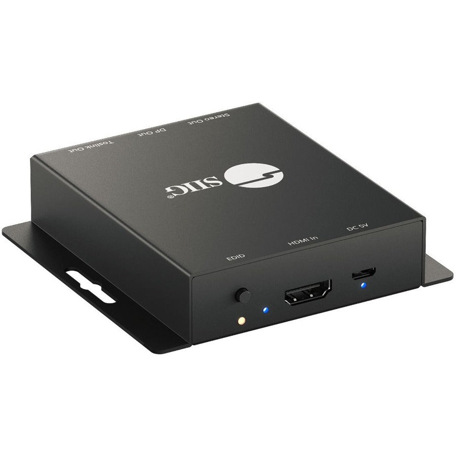 HDMI to DisplayPort Converter - SIIG Audio Extractor TAA Compliant | TecISoft CE-H26A11-S1